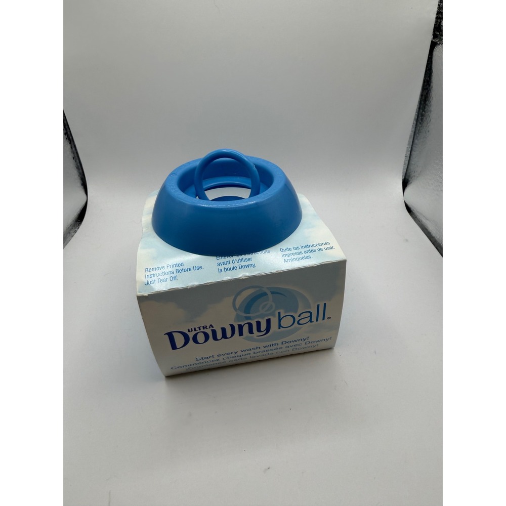 Ultra Downy Ball Automatic Fabric Softener Dispenser‎ Blue Laundry Tool New